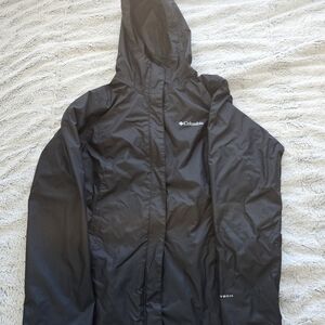 Columbia Black Hooded Jacket